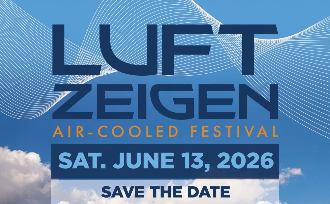 Luft Zeigen Air-Cooled Car Show partial flyer 2026
